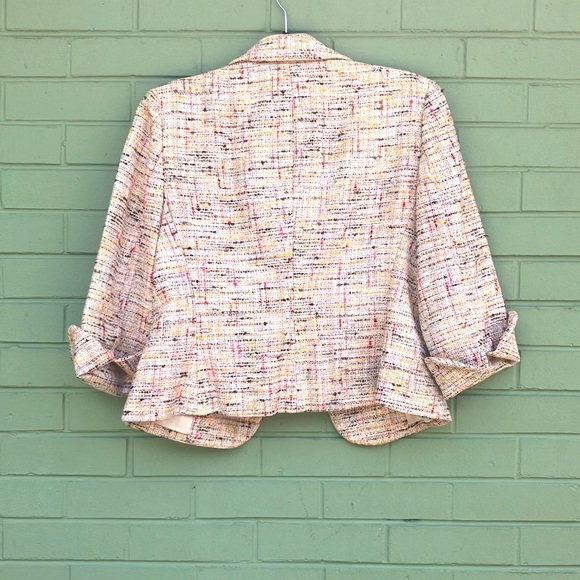 Vintage Anne Klien tweed multi-colored blazer - Picture 8 of 8